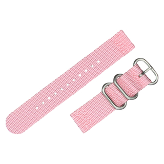 Wholelase 2 Piece of Pink Nylon Watch Straps From CONKLY Factory