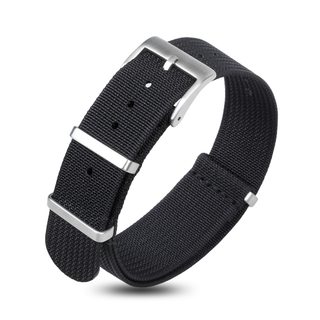 CONKLY OEM New Ribbed Watch Strap with 7 Colors in 20mm 22mm with NATO Band Hardware for SEIKO