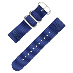 2 Piece of Navy Nylon Watch Straps From CONKLY
