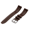 CONKLY Premium Brown Rubber Watch Strap Factory in 20mm 22mm with Heavy Buckle for Many Brand Watches