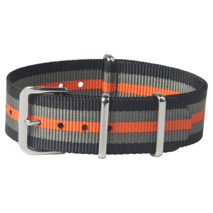 Factory Produce 22mm Stripe Color Nylon Nato Watch Bands with High Quality From CONKLY