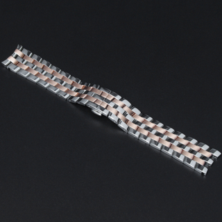 Soild Mesh 316L Stainless Steel Watch Band with Butterfly Buckle in 20mm And 22mm