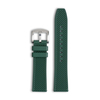 OEM Premium Green FKM Fluorine Rubber Watch Band Embossed 3D Watch Strap for OMEGA Watches From CONKLY Watch Straps Factory