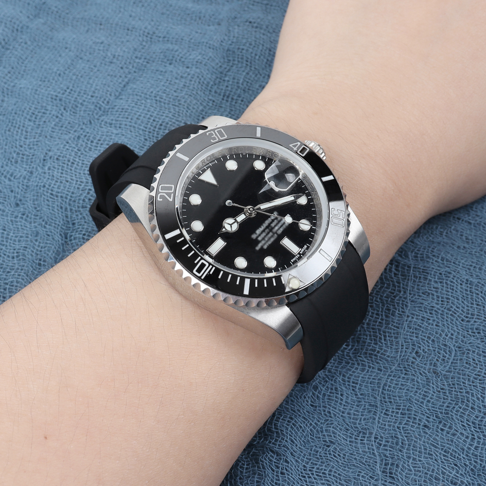 CONKLY Wholesale Silicone Watch Straps From Watch Bands Factory Accept Customized New Style for Watches Brands