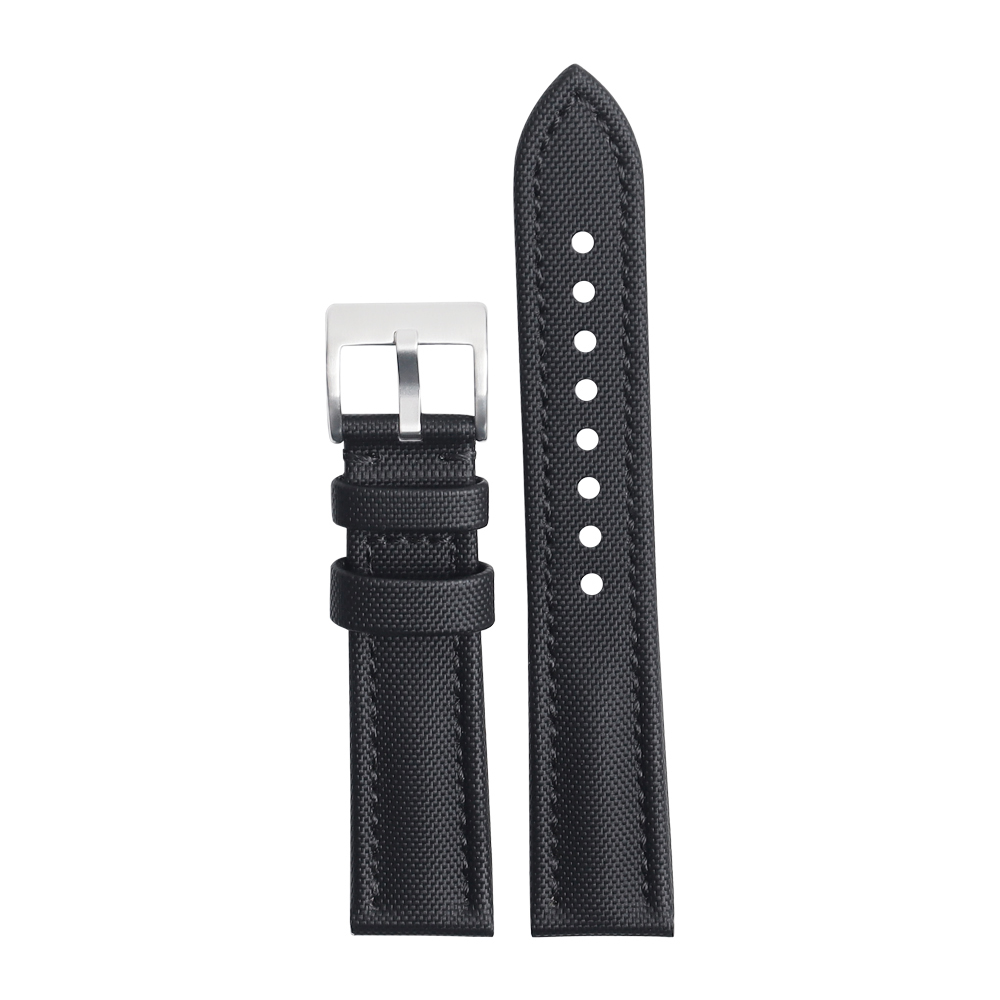 New Style Sailcloth Watch Straps with Brushed Heavy Buckle with New Material in 18mm-20mm-22mm for Watches Brand