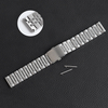 OEM 5-Link Stainless Steel Watch Strap with Dual Quick Release Pins, 18-24mm
