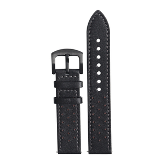 OEM Two-Tone Hand-Stitched Leather Watch Strap | Double-Layered Techwear Rugged Watch Band Wholesale