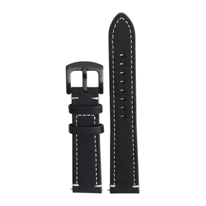 Custom Two-Tone Hand-Stitched Leather Watch Strap | Rugged Double-Layered Artisan Watch Band Wholesale