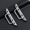 Wholesale Slim Curved Tube Adapter for Apple Watch Band - Narrow Bar Lug Connector for Small Size Straps