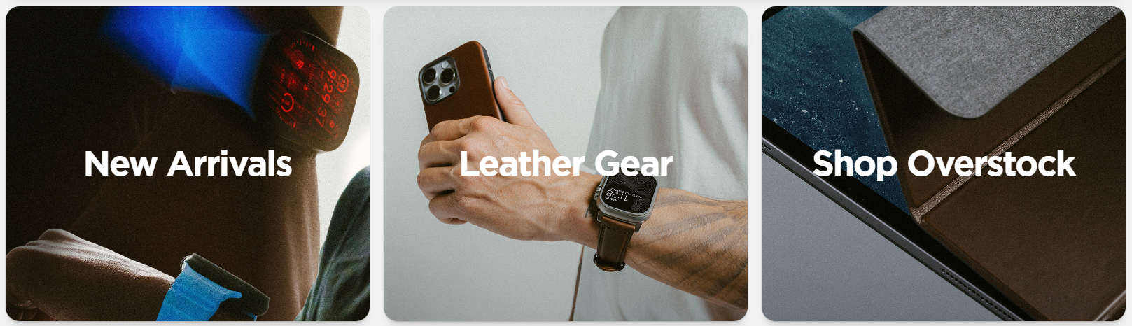 Nomad watch bands
