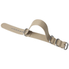 Wholesale Beige Canvas Zulu Watch Straps with Grommets Hole