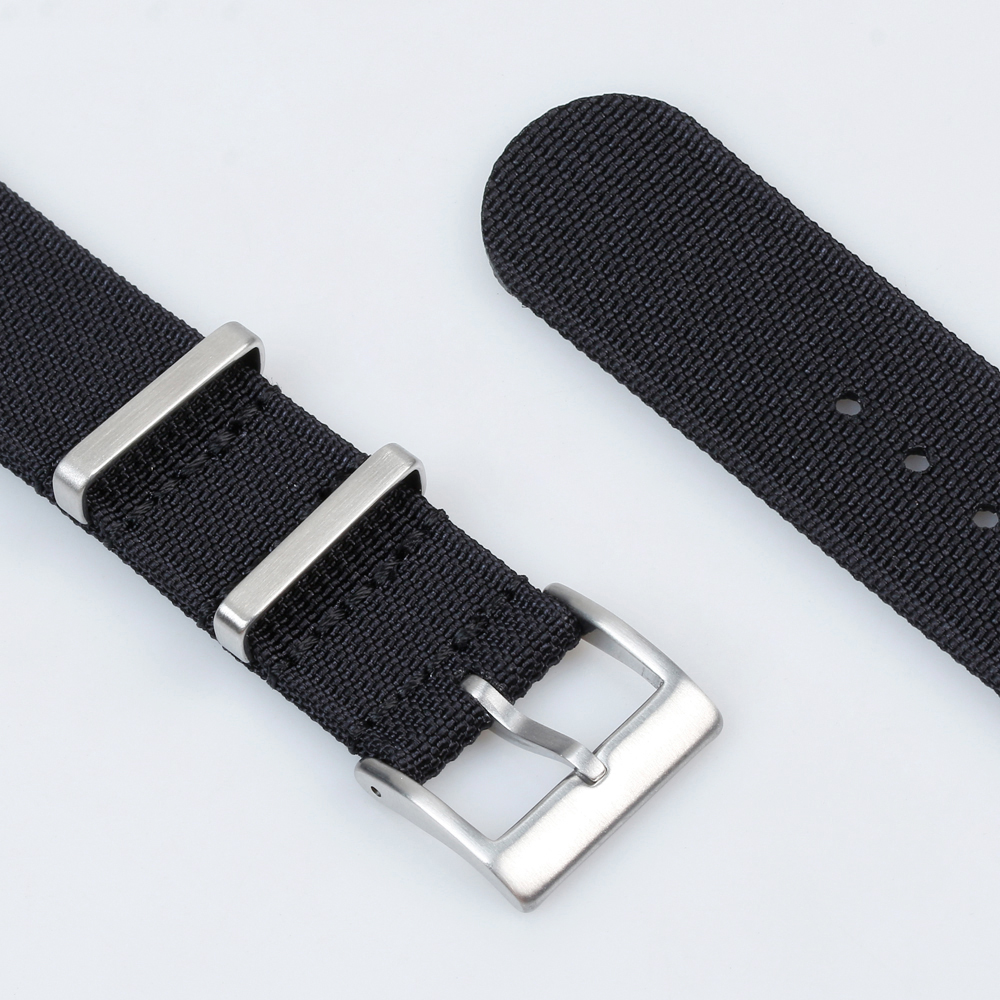 CONKLY OEM New Ribbed Watch Strap with 7 Colors in 20mm 22mm with NATO Band Hardware for SEIKO