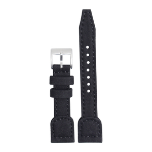 CONKLY OEM Black 2 Piece Canvas Watch Straps in 20mm 22mm for Women