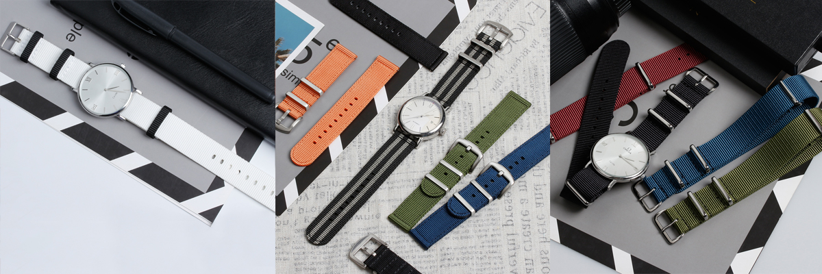 Nylon watch band