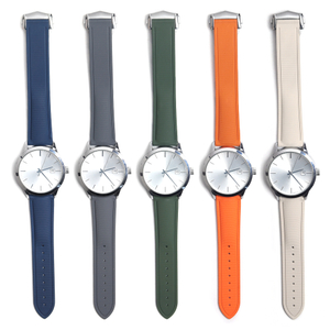 FKM Rubber Watch Strap Factory OEM ODM Wholesale Custom Logo Watch Band Manufacturer