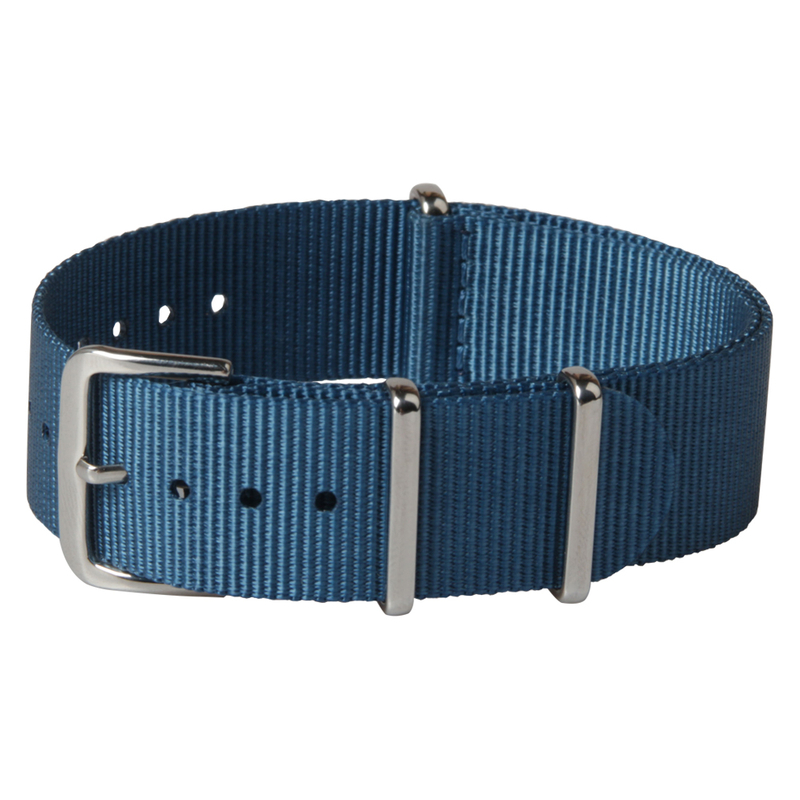 Customed NATO Watch Straps with 304L Stainless Steel Polished Hardware