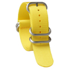 Buy Yellow ZULU Watch Straps with Brushed Hardware without Dye Fee