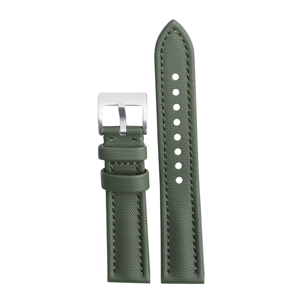 New Style Sailcloth Watch Straps with Brushed Heavy Buckle with New Material in 18mm-20mm-22mm for Watches Brand