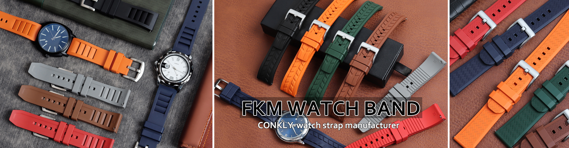FKM watch band manufacturer