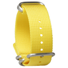 Buy Yellow ZULU Watch Straps with Brushed Hardware without Dye Fee