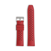 Custom High Quality Red Fluorine Rubber Watch Straps FKM Watch Band for Rolex Watches Brand From CONKLY Watch Straps Factory