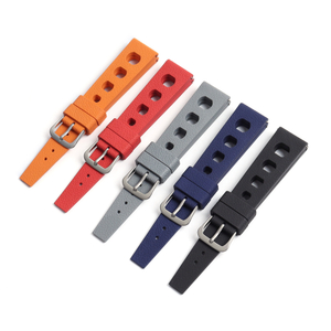 Wholesale Rally FKM Watch Strap Racing Fluorine Rubber Watch Bands Manufacturer for Watches Manufacturer 22mm 24mm Different Color From CONKLY with Factory Outlet