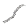 Wholesale Jubilee Stainless Steel Watch Band with Curved End Links & Butterfly Clasp