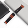 Premium Two-Tone Genuine Leather Strap Compatible with Apple Watch - Wholesale Custom B2B Edition