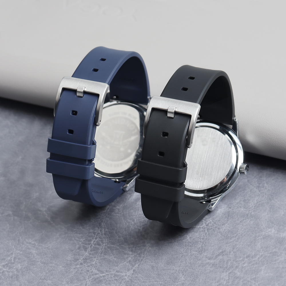 OEM FKM Watch Straps From Watch Bands Factory Accept Customized New Style for Watches Brands