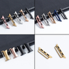 Wholesale Curved Tube Adapter for Apple Watch Band Series 9 8 7 SE Ultra 2 - Stainless Steel Tubular Lug Connector