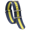 Custom 20mm Nylon Nato Watch Bands with Polished Nato Strap Keeper
