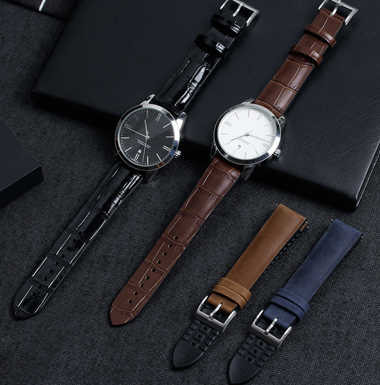 OEM Leather+Rubber Watch Bands