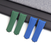 Curved End FKM Rubber Watch Strap Compatible with Rolex Submariner 20mm B2B Wholesale