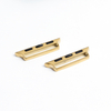 Wholesale CNC One-Piece Integrated Adapter for Apple Watch Band Series 9 8 7 SE Ultra 2 - Solid Metal Lug Connector