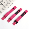 Pink Universal Nylon Leather Tactical Watch Band with Hook And Loop Fastener