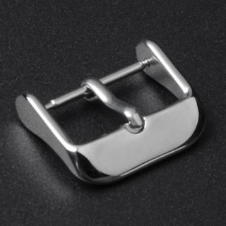 Hot Sell Silver Watch Band Pin Buckle with Polished 304L Stainess Steel Iin 18mm-20mm-22mm-24mm From CONKLY