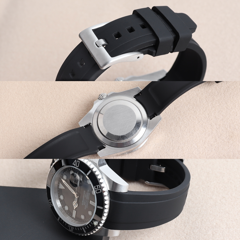 CONKLY Wholesale Silicone Watch Straps From Watch Bands Factory Accept Customized New Style for Watches Brands