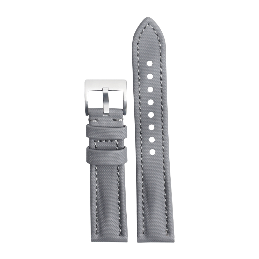 New Style Sailcloth Watch Straps with Brushed Heavy Buckle with New Material in 18mm-20mm-22mm for Watches Brand
