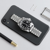 Wholesale Jubilee Stainless Steel Watch Band with Curved End Links & Butterfly Clasp