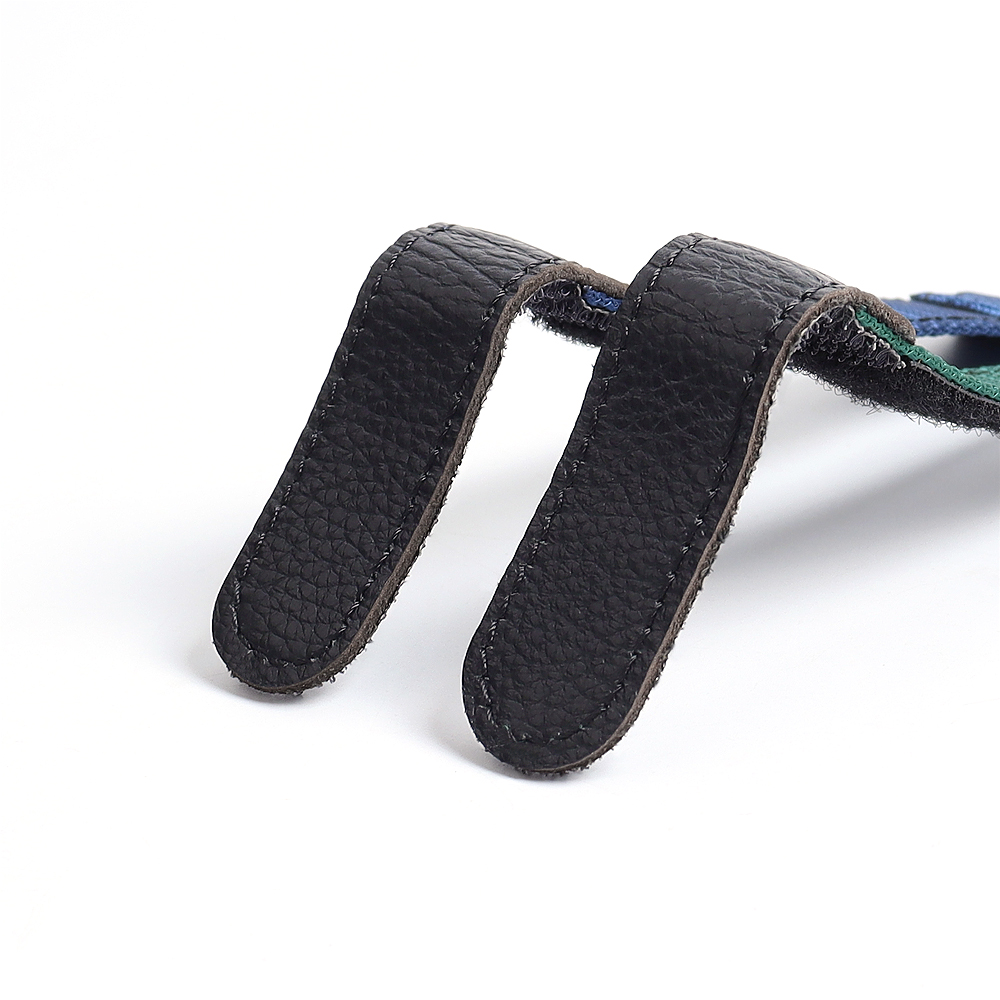 Universal Tactical Nylon Leather Watch Band with Hook And Loop Closure