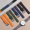 FKM Rubber Watch Strap with Stainless Steel Pin Buckle Quick Release Waterproof Watch Band Factory OEM ODM Wholesale