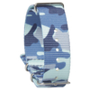 Hot Sell 20mm And 22mm Blue Camouflage NATO Watch Straps with High Quality 304L SS Hardware Camo Nato Watch Bands