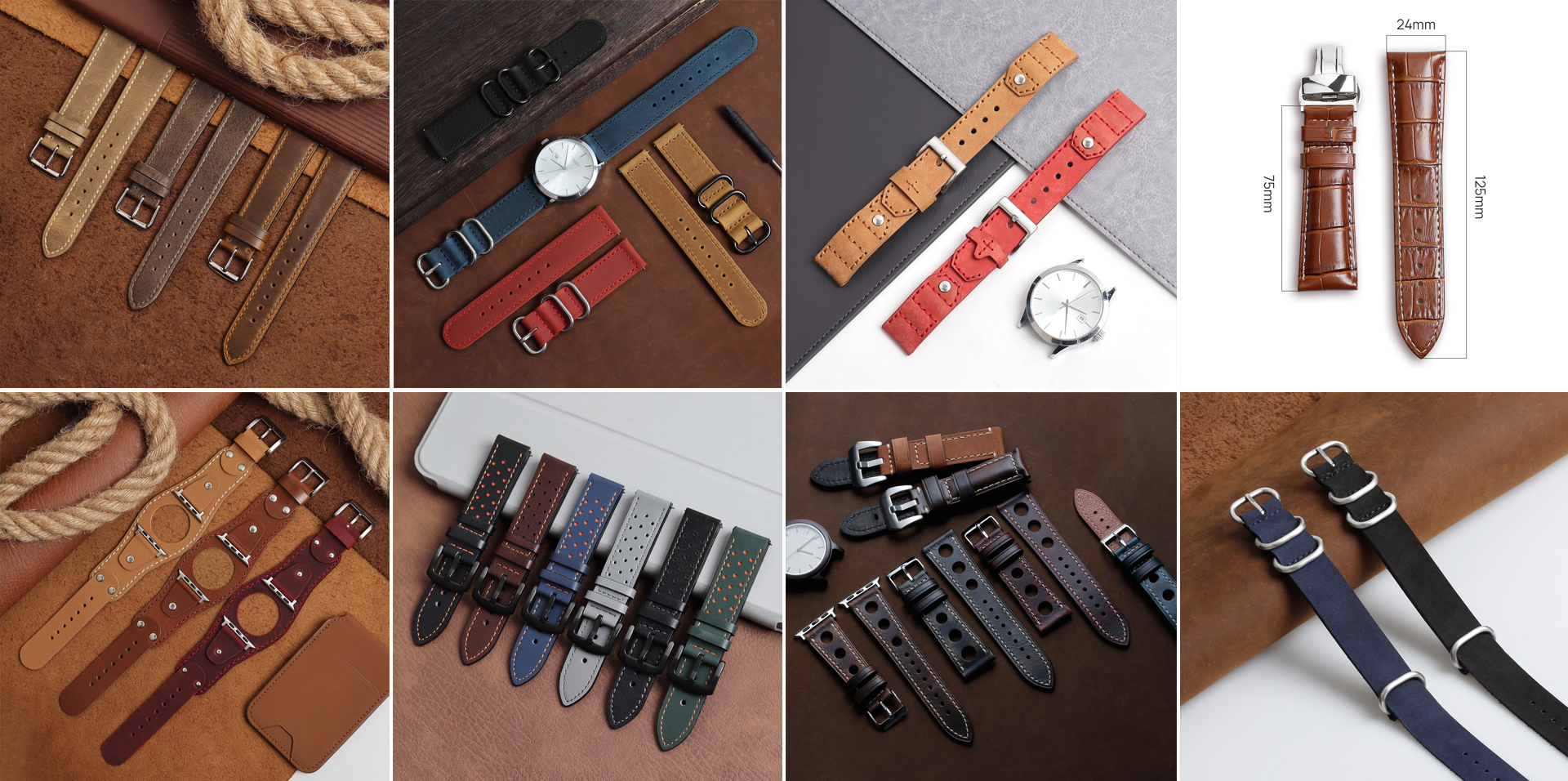Leather Watch Straps Style