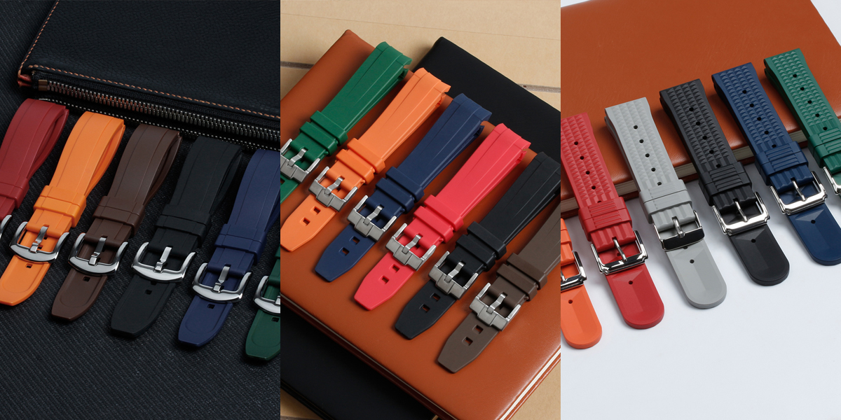 Rubber watch bands