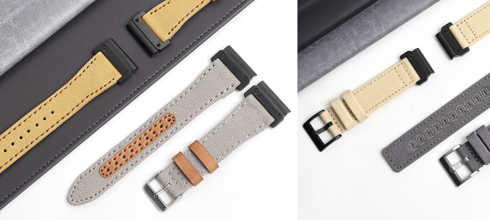 Canvas Garmin Watch Strap Manufacturer