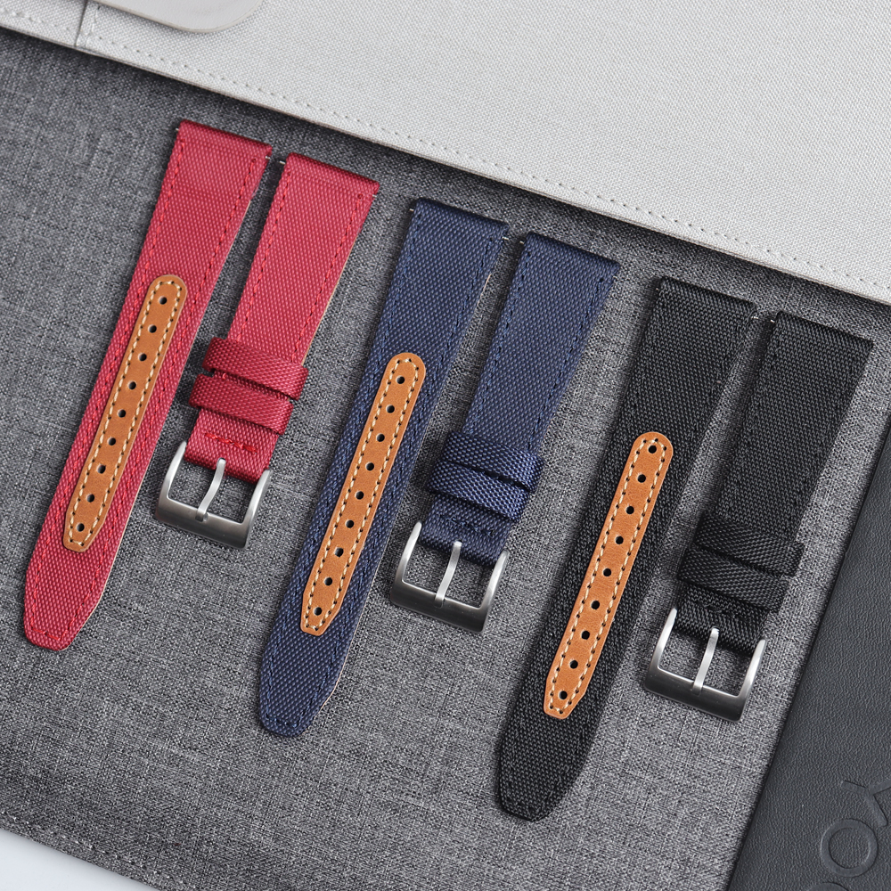 Sailcloth watch straps factory