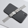 OEM 5-Link Stainless Steel Watch Strap with Dual Quick Release Pins, 18-24mm