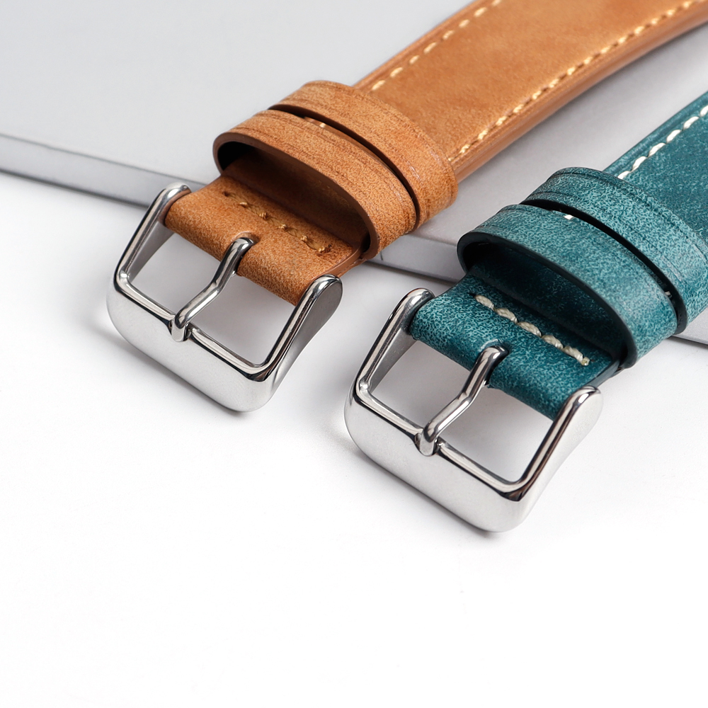 Wholesale Vegetable Tanned Leather Apple Watch Bands | Sustainable B2B Factory