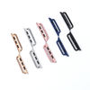 Wholesale Curved Tube Adapter for Apple Watch Band Series 9 8 7 SE Ultra 2 - Stainless Steel Tubular Lug Connector