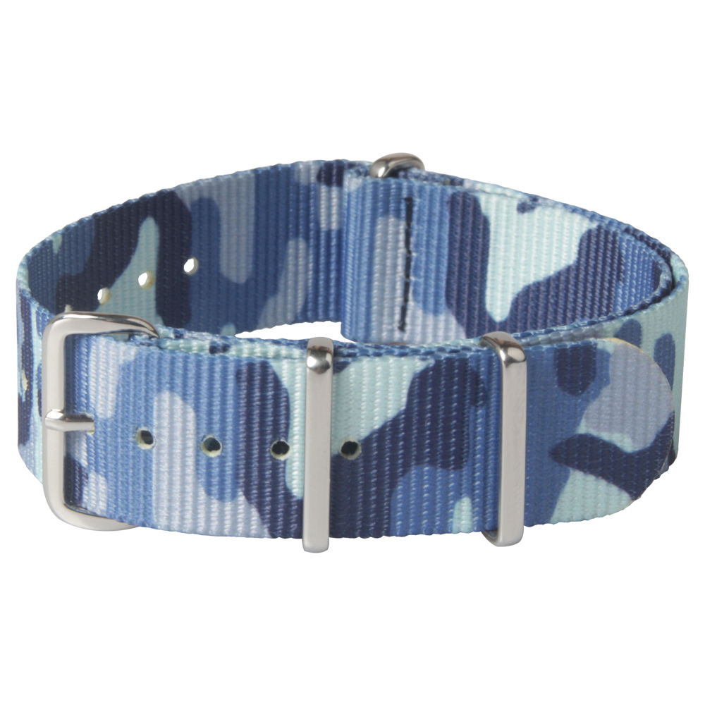 Blue camo 2024 nato strap